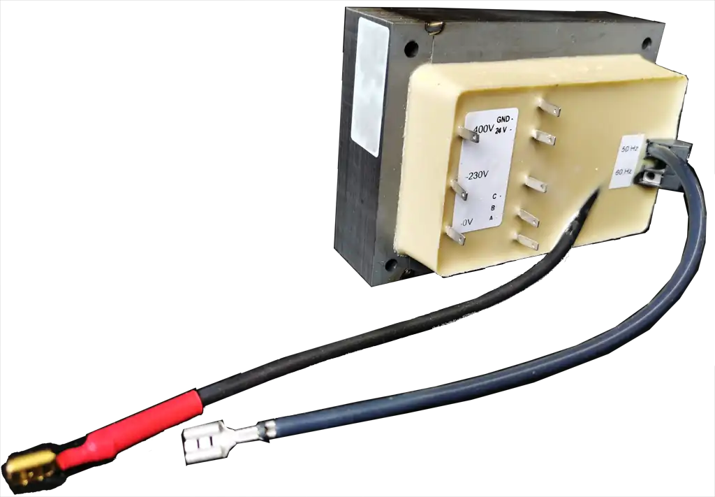 foto van &eacute;&eacute;n van onze hoogspanningstransformator uitvoeringen