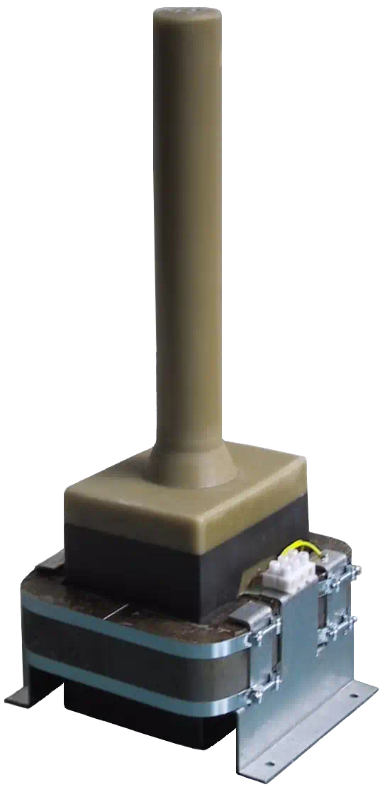 foto van &eacute;&eacute;n van onze hoogspanningstransformator uitvoeringen